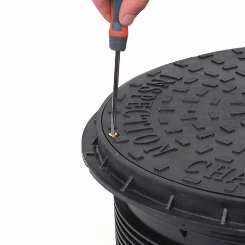 450mm Dia Inspection Chamber Manhole Cover & Frame (Driveway)