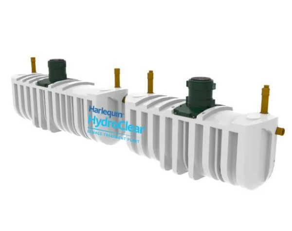 Harlequin Hydroclear 40 Person Sewage Treatment Plant with Alarm