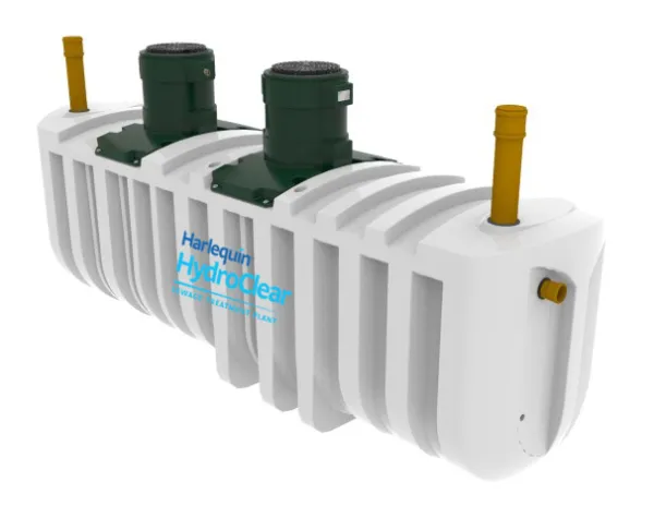 Harlequin Hydroclear 20 Person Sewage Treatment Plant with Alarm